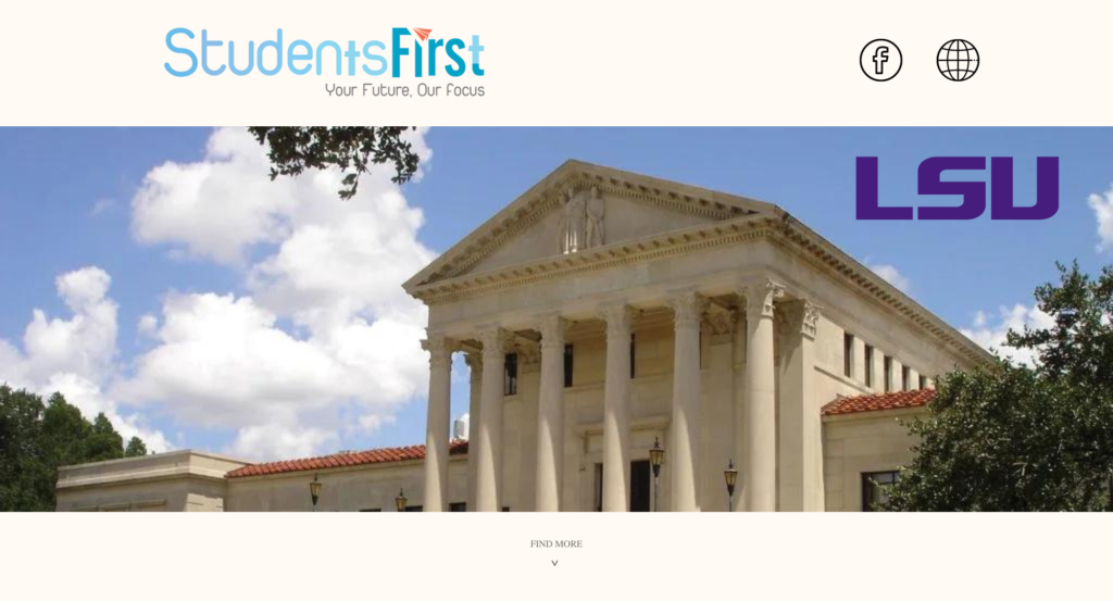 LOUISIANA STATE UNIVERSITY | Students First
