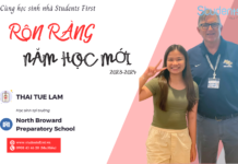 HÀNH TRÌNH CHUẨN BỊ NĂM HỌC MỚI CỦA HỌC SINH TẠI MỸ NĂM HỌC 2023-2024