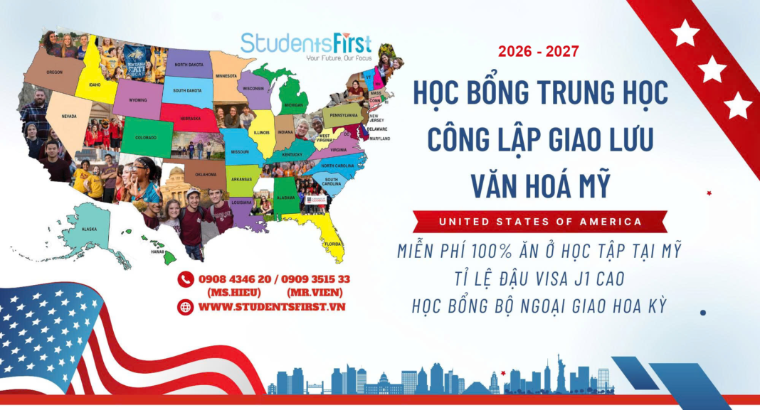 Học bổng trung học công lập 2026 -2027