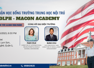 HỌC BỔNG 25% LÊN ĐẾN 14.000 USD/ NĂM TỪ HỌC VIỆN RANDOLP – MACON ACADEMY