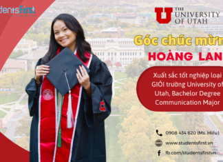 TỐT NGHIỆP LOẠI GIỎI TRƯỜNG UNIVERSITY OF UTAH, BACHELOR DEGREE – COMMUNICATION MAJOR.