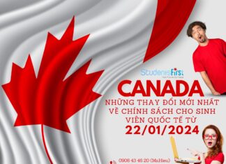 CANADA: NHỮNG THAY ĐỔI MỚI NHẤT VỀ CHÍNH SÁCH CHO SINH VIÊN QUỐC TẾ TỪ 22/01/2024