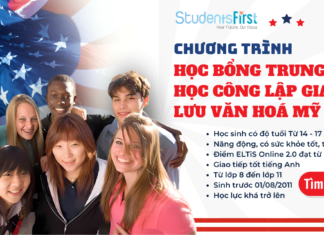 CHƯƠNG TRÌNH HỌC BỔNG TRUNG HỌC CÔNG LẬP GIAO LƯU VĂN HOÁ MỸ