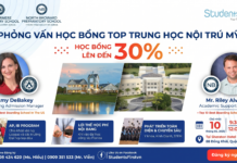SĂN HỌC BỔNG LÊN ĐẾN 30% TỪ TOP TRƯỜNG TRUNG HỌC NỘI TRÚ HÀNG ĐẦU MỸ PHỎNG VẤN HỌC BỔNG TOP TRUNG HỌC NỘI TRÚ MỸ 2026