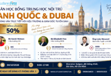 CƠ HỘI HỌC BỔNG LÊN ĐẾN 50% TẠI CÁC TRƯỜNG NỘI TRÚ HÀNG ĐẦU ANH QUỐC VÀ DUBAI