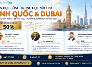 CƠ HỘI HỌC BỔNG LÊN ĐẾN 50% TẠI CÁC TRƯỜNG NỘI TRÚ HÀNG ĐẦU ANH QUỐC VÀ DUBAI