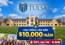 UNIVERSITY OF TULSA (UTULSA) –TOP ĐẦU VỀ KỸ THUẬT VÀ HỌC BỔNG KHỦNG (UDATE 2027 – 2028)