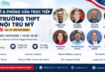 GẶP GỠ VÀ PHỎNG VẤN TRỰC TIẾP VỚI ĐẠI DIỆN TUYỂN SINH CỦA 8 TRƯỜNG THPT NỘI TRÚ MỸ TẠI TP. HỒ CHÍ MINH